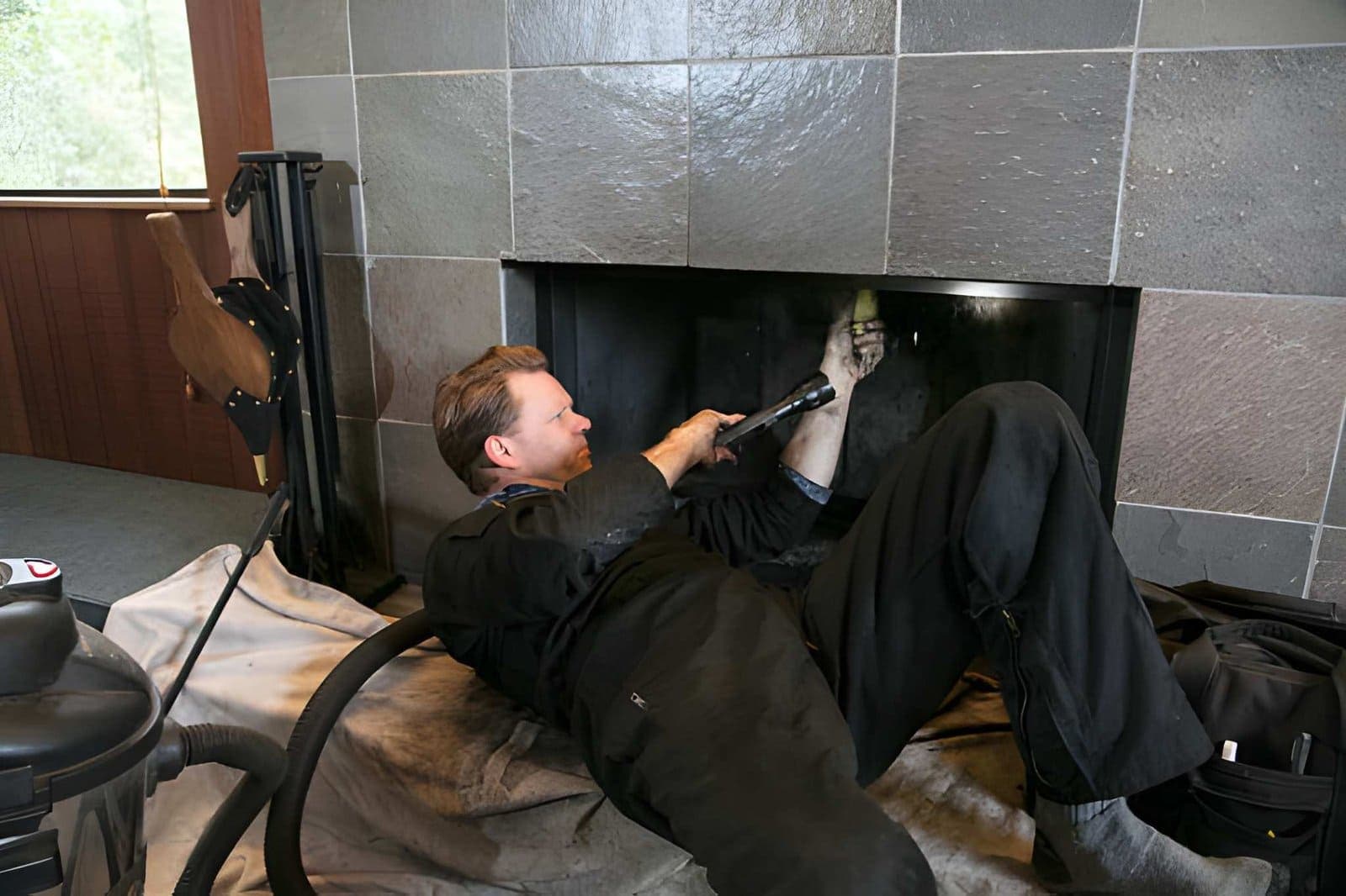 Fireplace Cleaning service