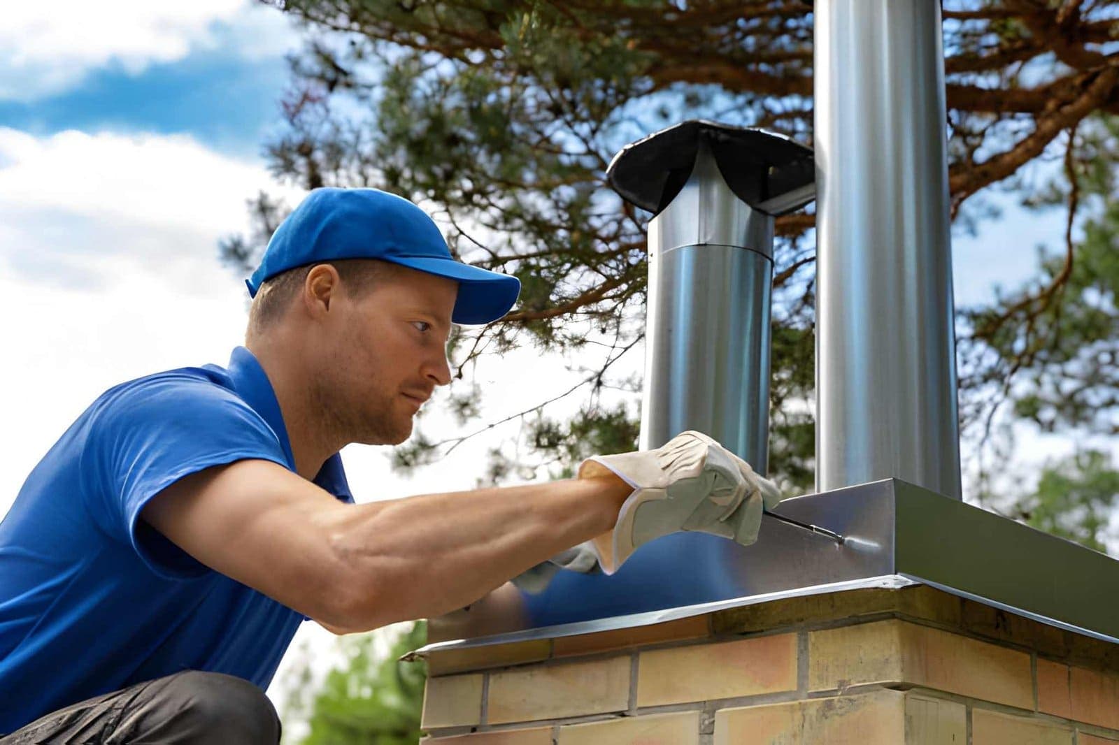 Chimney Cap Installation service